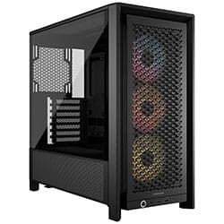 Acessório · Corsair Gabinete Corsair Frame Series Airflow Mesh Cc Ww Mid Tower Cooler Argb Preto