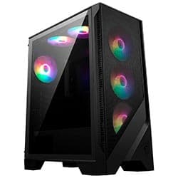 Acessório · Msi Gabinete Msi Mag Forge 120A Airflow Mid Tower Cooler Rgb Preto