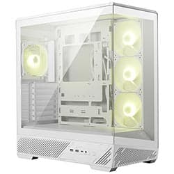 Acessório · Msi Gabinete Msi Mag Pano 130R Pz Mid Tower Cooler Argb Branco