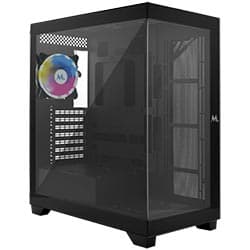 Acessório · Mtek Gabinete Mtek Mcg DH80 Mid Tower Cooler Rgb Preto