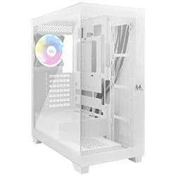 Acessório · Mtek Gabinete Mtek Mcg DH80 Mid Tower Cooler Rgb Branco