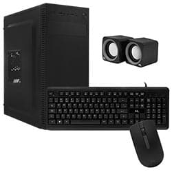 Mtek Gabinete Mtek DK05 Fonte 500W Speaker Portugues Preto