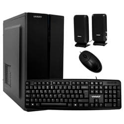 Satellite Gabinete Satellite K704 Fonte 200W Speaker Espanhol Preto