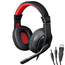 Redragon H120 Rgb Ares Rgb Preto