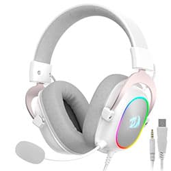 Redragon H510W Rgb Zeus Rgb Branco