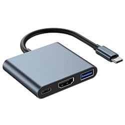 Satellite Hub Usb Satellite HUBC56 Portas Hdmi Usb Usb Femea Cinza