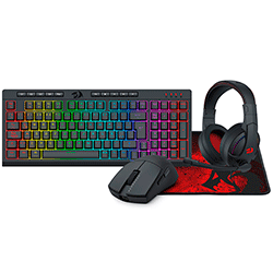 Redragon Essentials S147 Mousepad Rgb Espanhol Preto