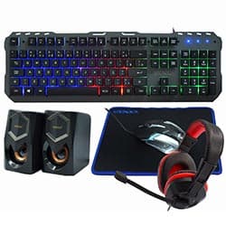 Satellite Gk Mousepad Speaker Portugues Preto