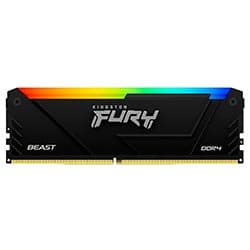 Acessório · Kingston Fury Beast DDR4 3200MHZ Rgb 8GB Preto