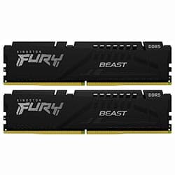 Acessório · Kingston Fury Beast DDR5 5200MHZ 64GB Preto