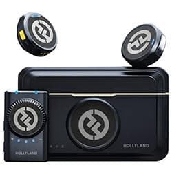 Hollyland Microfone Hollyland Lark M2 Lavalier Duo Wireless Shine Charcoal