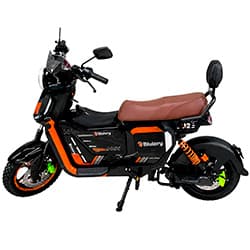 Blulory Moto Eletrica Blulory U2 Plus Max Preto