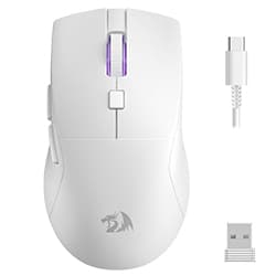 Acessório · Redragon M618W Lit Azzmach Wireless Branco