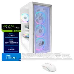 Acessório · Intel Pc Montado Intel I3 10105F 7GHZ Ssd Geforce GTX750TI 240GB Preto