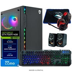 Acessório · Intel Pc Montado Intel I5 3GHZ Ssd Geforce GTX750TI 256GB Preto
