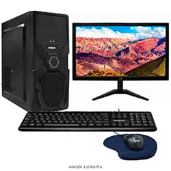 Acessório · Intel Pc Montado Intel I5 3GHZ Ssd Monitor Mousepad 120GB Preto