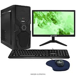 Acessório · Intel Pc Montado Intel I5 1GHZ Ssd Monitor Pad 240GB Preto