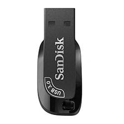 Acessório · Sandisk Pendrive Sandisk Z410 Ultra Shift Usb 256GB Preto