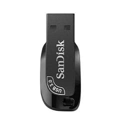 Acessório · Sandisk Pendrive Sandisk Z410 Ultra Shift Usb 64GB Preto