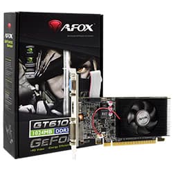 Afox Placa Video Afox Geforce GT610 DDR3 AF610 1024D3L7 V5 1GB