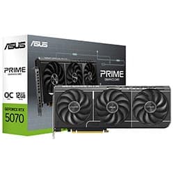 Asus Placa Video Prime Oc Geforce RTX5070 GDDR7 Prime RTX5070 O12G 12GB