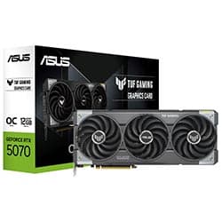 Asus Placa Video Tuf Oc Geforce RTX5070 GDDR7 Tuf RTX5070 O12G 12GB