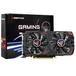 Biostar Placa Video Biostar Radeon RX580 GDDR5 VA5815RQ82 Tbara BS2 8GB