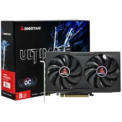 Biostar Placa Video Biostar Ultimate Oc Radeon RX7600 GDDR6 VA76S6RM81 Tbara BS2 8GB