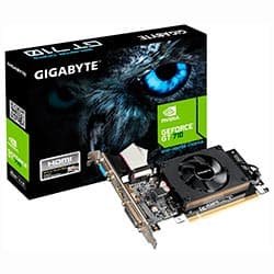 Gigabyte Placa Video Gigabyte Low Profile Geforce GT710 DDR3 Gv N710D3 2GL 2GB