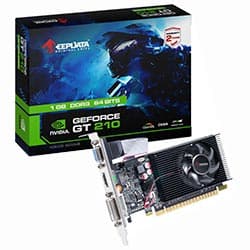 Keepdata Placa Video Keepdata Geforce GT210 DDR3 Low Profile KDGT210 1GD3 64B 1GB
