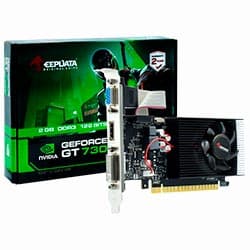 Keepdata Placa Video Keepdata Geforce GT730 DDR3 Low Profile KDGT730 2GD3 128B 2GB