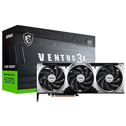 Msi Placa Video Msi Ventus 3X Oc Geforce RTX5070 GDDR7 V532 12GB