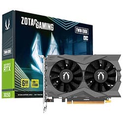 Zotac Placa Video Zotac Twin Edge Oc Geforce RTX3050 GDDR6 Zt A30510H 10L 6GB