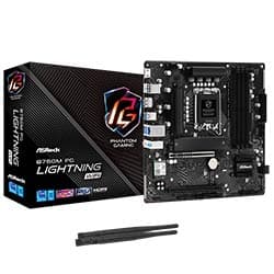 Asrock Placa Mae Asrock B760M Pg Lightning Wi Fi Socket Lga DDR5