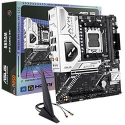 Asus Placa Mae B850M Ayw Wi Fi Socket AM5 DDR5