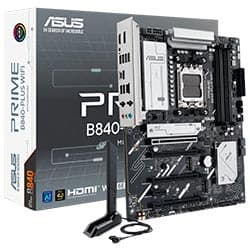 Asus Placa Mae Prime B840 Plus Wi Fi Socket AM5 DDR5