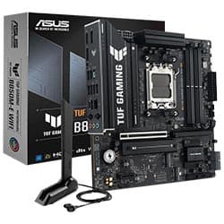 AMD Placa Mãe Asus TUF Gaming B850M-E WiFi Socket AM5 Chipset AMD X850 DDR5 Micro ATX