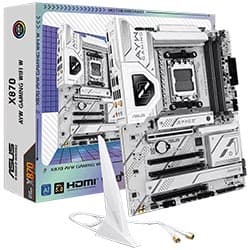 Asus Placa Mae X870 Ayw Wi Fi Socket AM5 DDR5