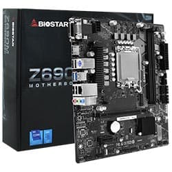 Intel Placa Mãe Biostar Z690MX2-E D4 DDR4 Socket LGA 1700 Chipset Z690 Micro ATX