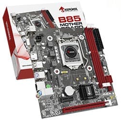 Intel Placa Mãe Keepdata B85-KDGNV DDR3 Socket LGA 1150 Chipset Intel B85 Express Micro ATX