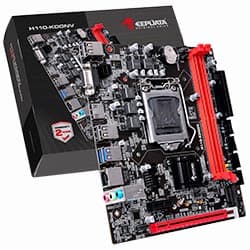 Intel Placa Mãe Keepdata H110-KDGNV DDR4 Socket LGA 1151 Chipset Intel H110 Micro ATX