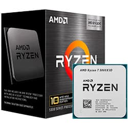 Acessório · Amd Processador Amd Ryzen 5800X3D Socket AM4 4GHZ 100MB