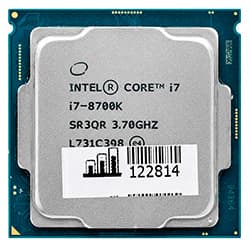 Acessório · Intel Processador Intel I7 8700K Socket Lga 7GHZ 12MB