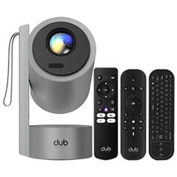 Dub Projetor Bateria Dub Home Cinema DBP4BAT Lumens Cinza