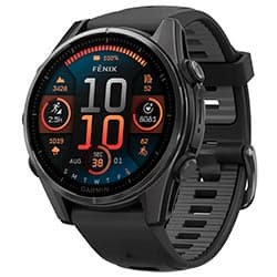 Garmin Relogio Smartwatch Garmin Fenix Sapphire Carbon Preto