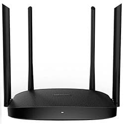 Hikvision Roteador Hikvision 3WR12GC AC1200 Band 4GHZ 5GHZ Antenas Preto