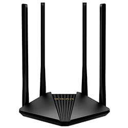 Mercusys Roteador Mercusys AC1200 Band 4GHZ 5GHZ Antenas Preto