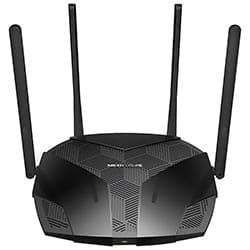 Mercusys Roteador Mercusys AX1800 Band 4GHZ 5GHZ Wi Fi Antenas Preto