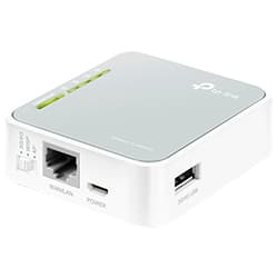 Acessório · Tp-link Roteador Portatil Wireless Tp Link Tl Branco