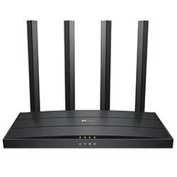 Tp-link Roteador Tp Link Archer AX12 AX1500 Band 4GHZ 5GHZ Wi Fi Antenas Preto